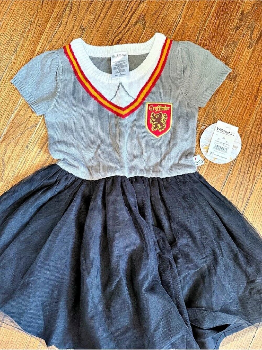 Toddler Harry Potter Hogwarts Uniform Cosplay Dress. NWT.